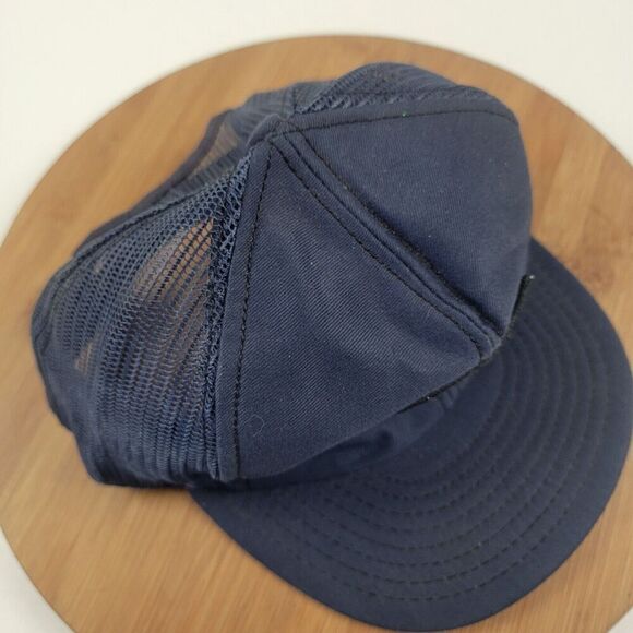 Vintage CAT Diesel Power Mesh Trucker Cap USA‎ Adjustable Blue Caterpillar Inc - Picture 7 of 12